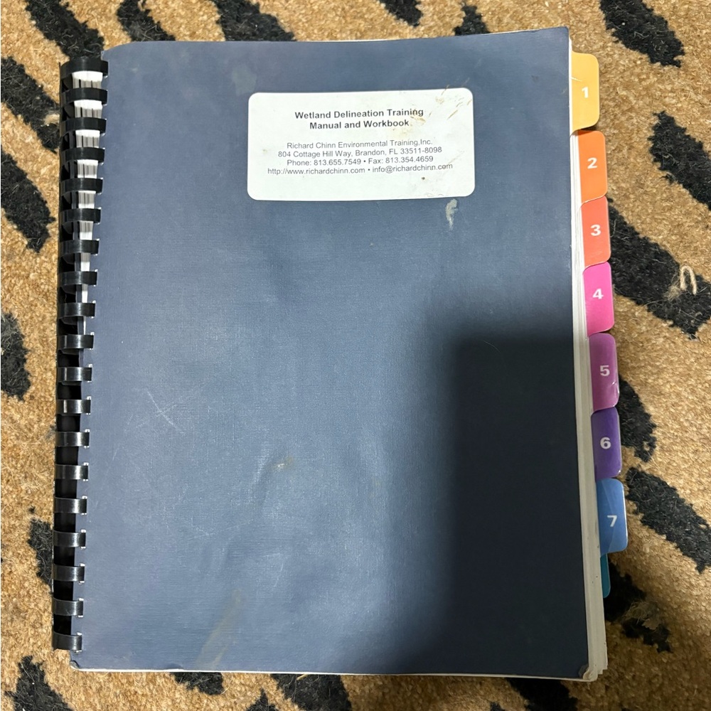 Wetland Delineation Training Manual